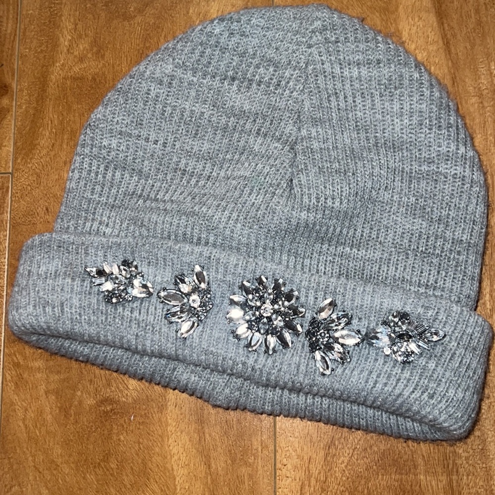 Nordstrom light grey hat - Picture 3 of 7